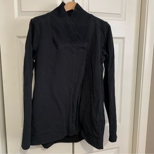 Lululemon Wrap Sweater, Black, size 10